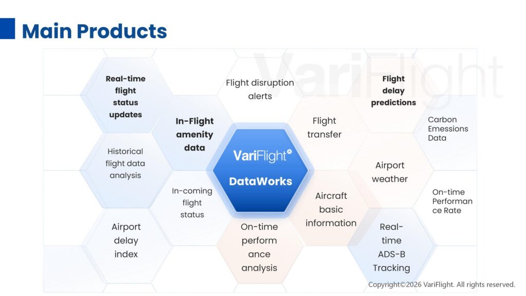 VariFlight DataWorks main products