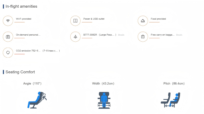 Flight Happiness Index platform for free query